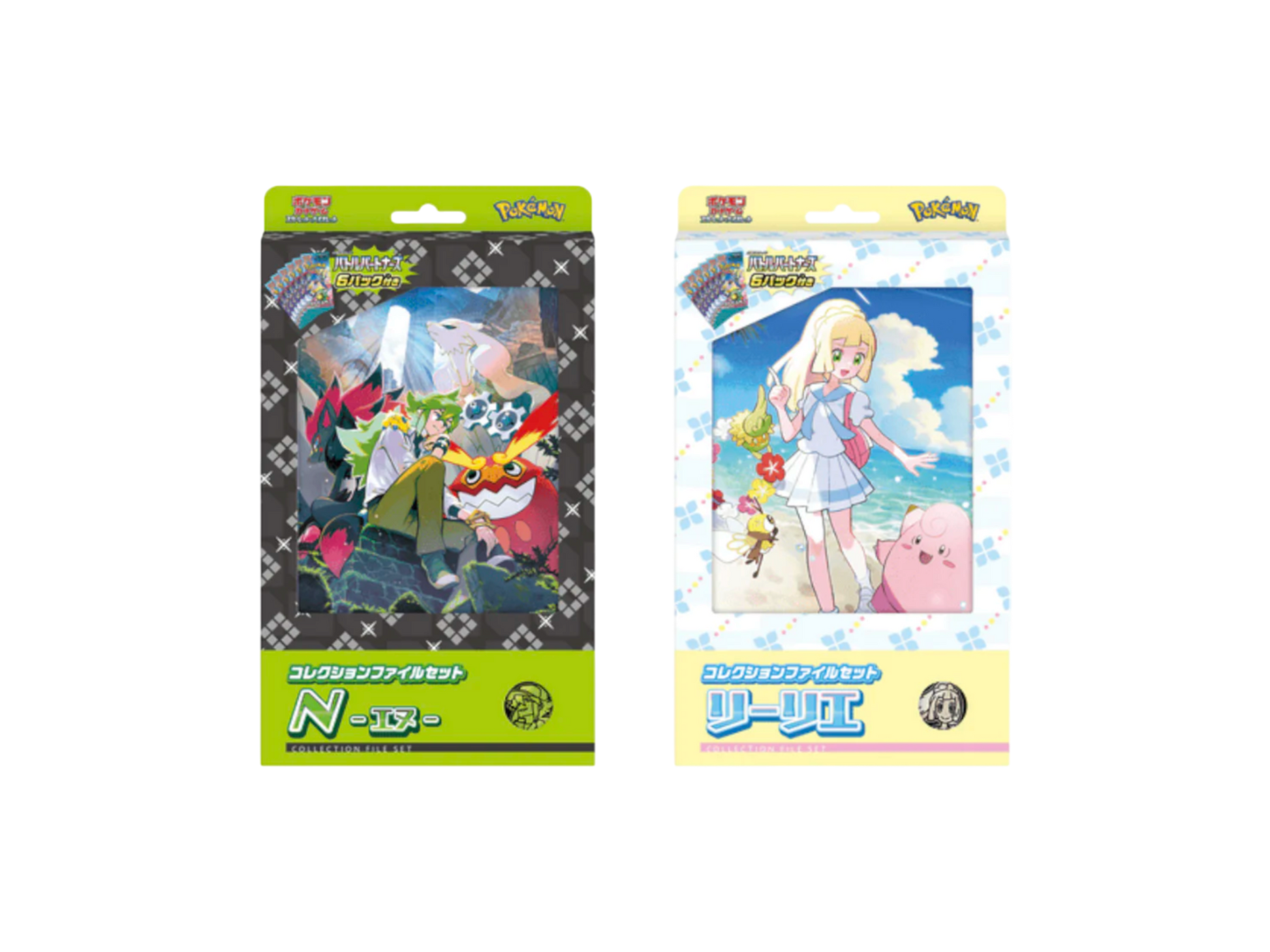 Pokémon-Lillie + N' Set Battle partners JAP