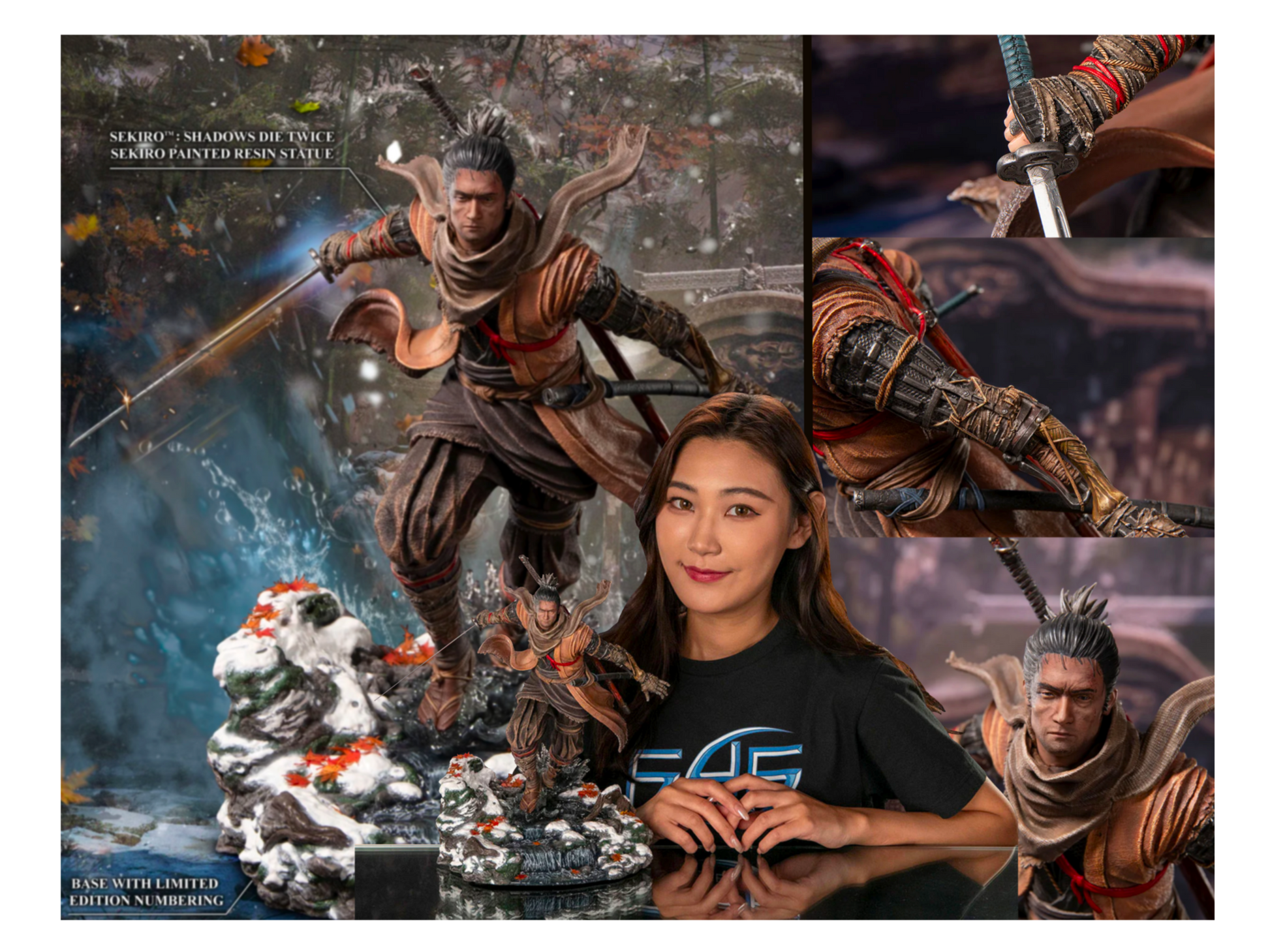 PREORDER Sekiro shadows die twice -FIRST4FIGURES sekiro Statua