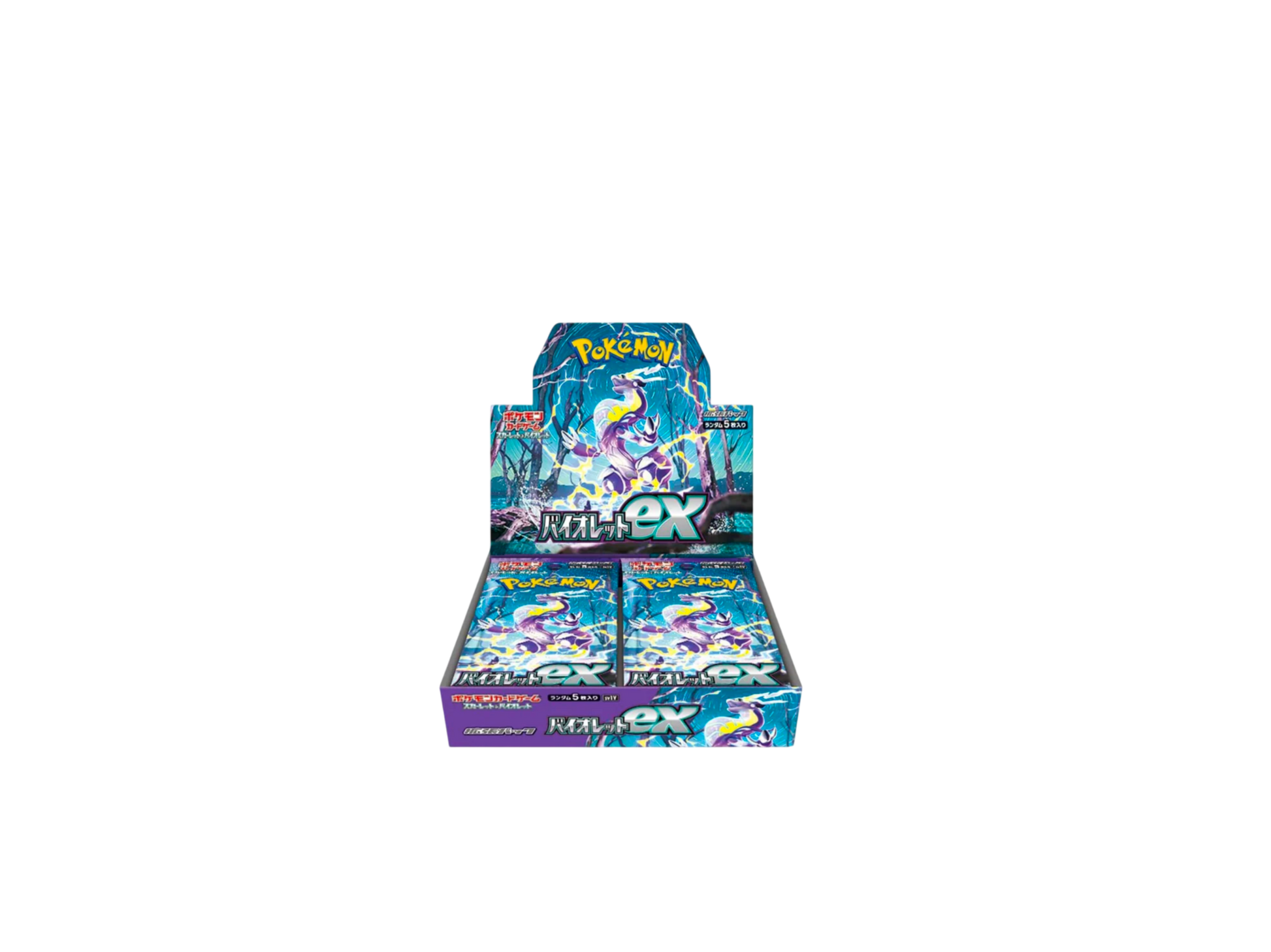 Pokémon-Booster Box Violet EX JAP