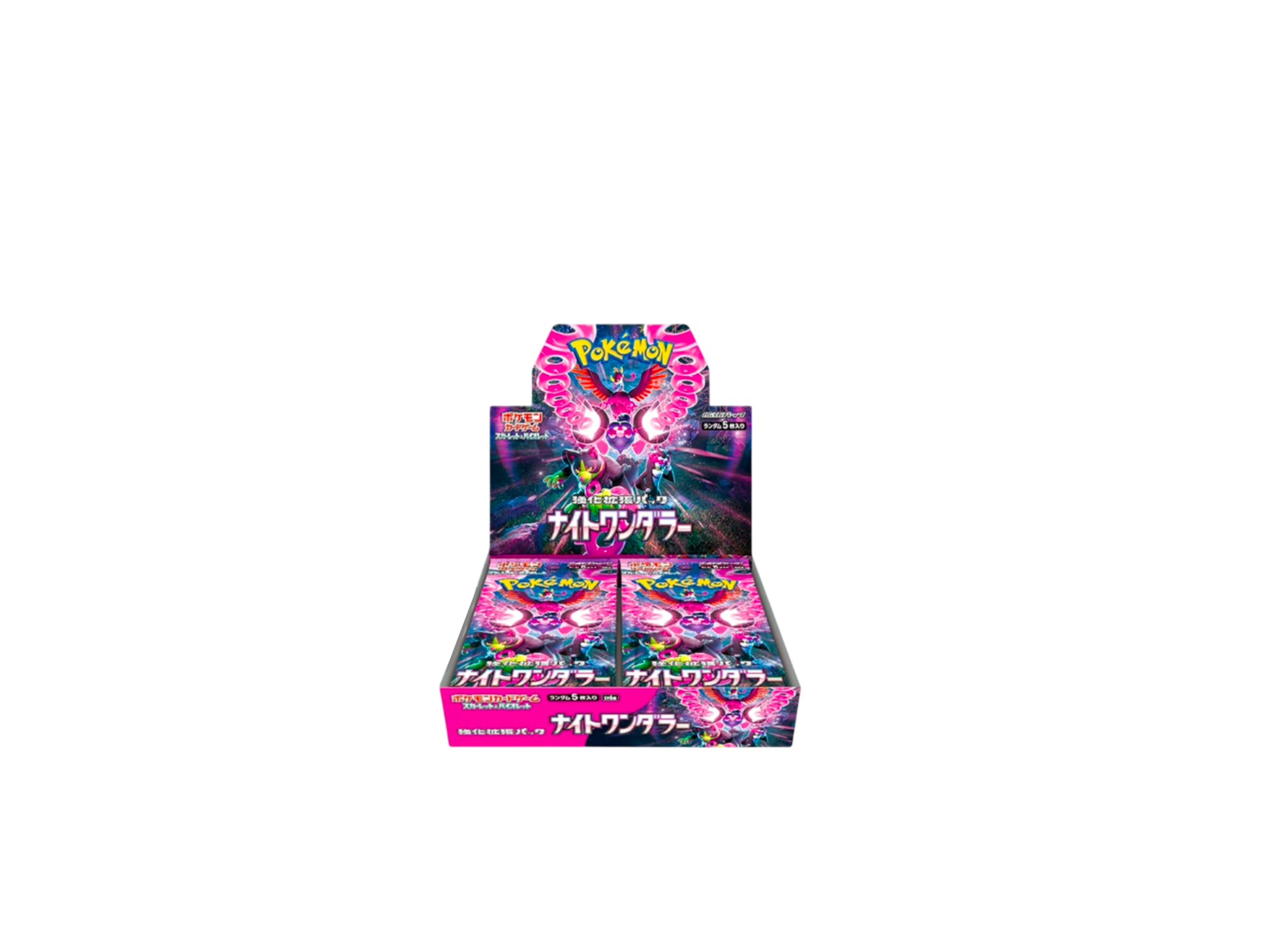 Pokémon-Booster Box Night Wanderer JAP