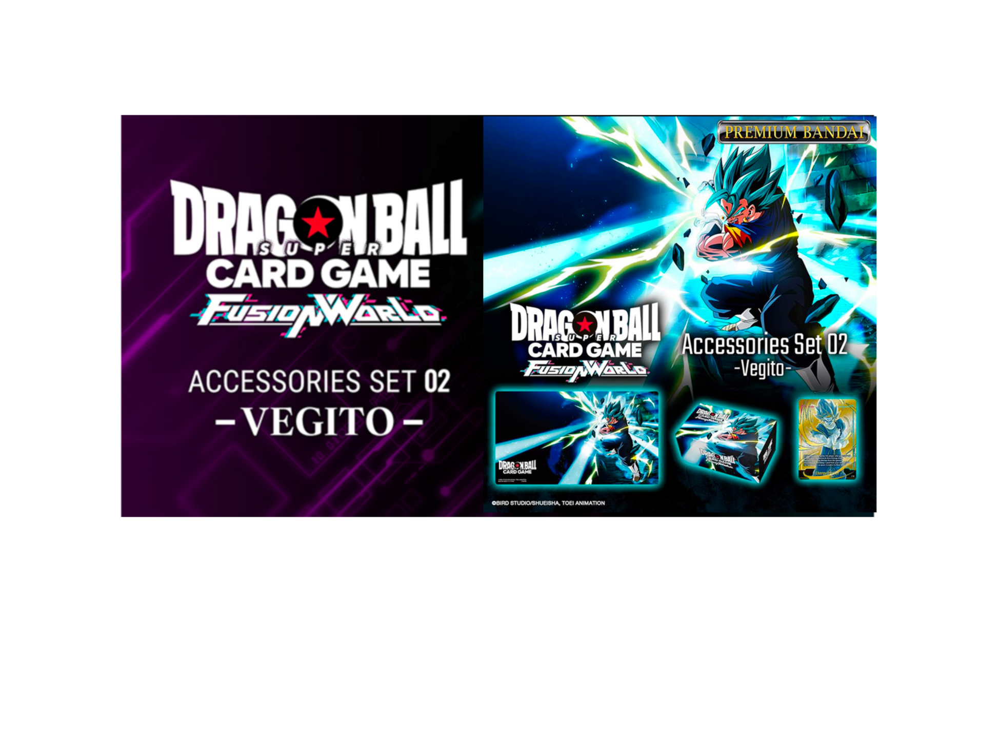 Dragon Ball Fusion World Accesories Set 02 - VEGITO