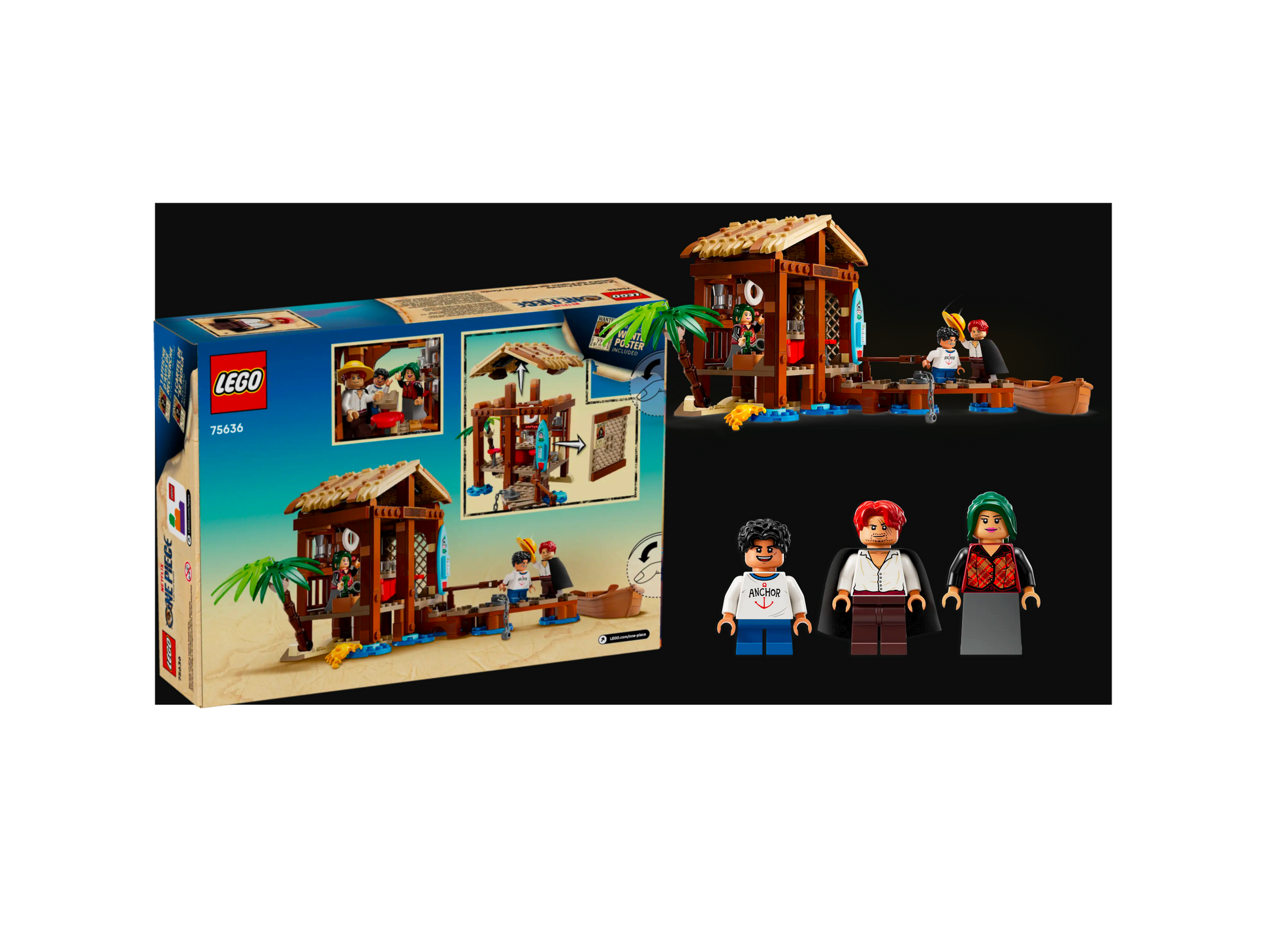 PREORDER LEGO One Piece 75636 - La capanna del villaggio Foosha
