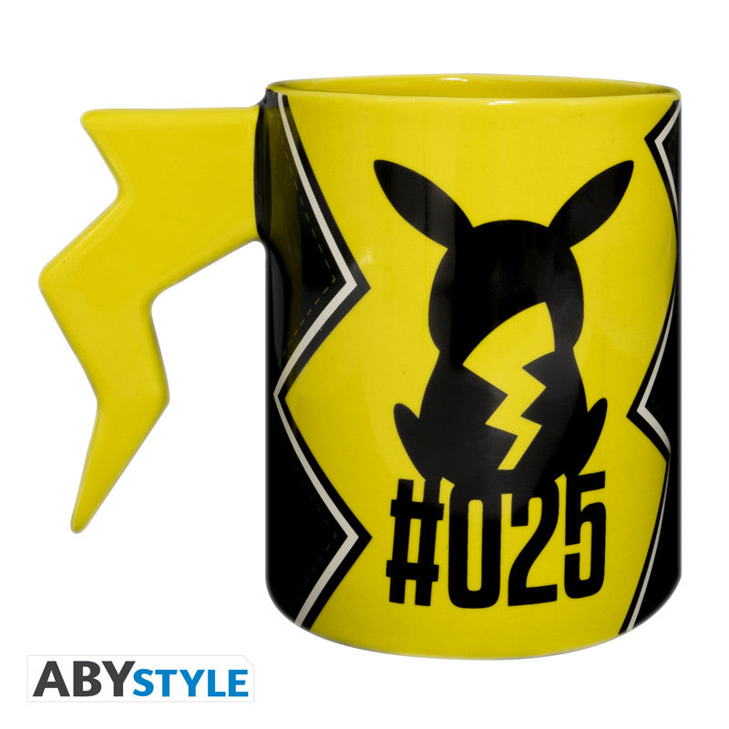 TAZZA 460ML - Pikachu Black & Yellow