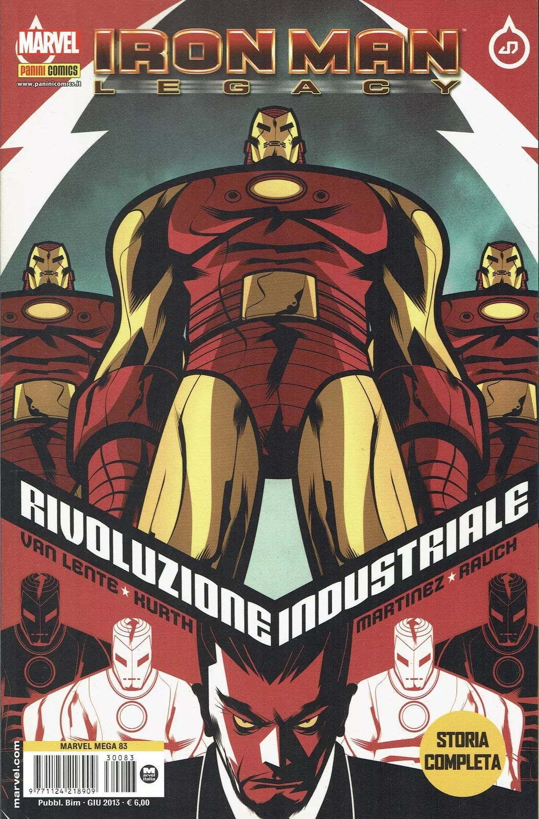 Marvel Mega n. 83 Iron Man rivoluzione industriale STORIA COMPLETA