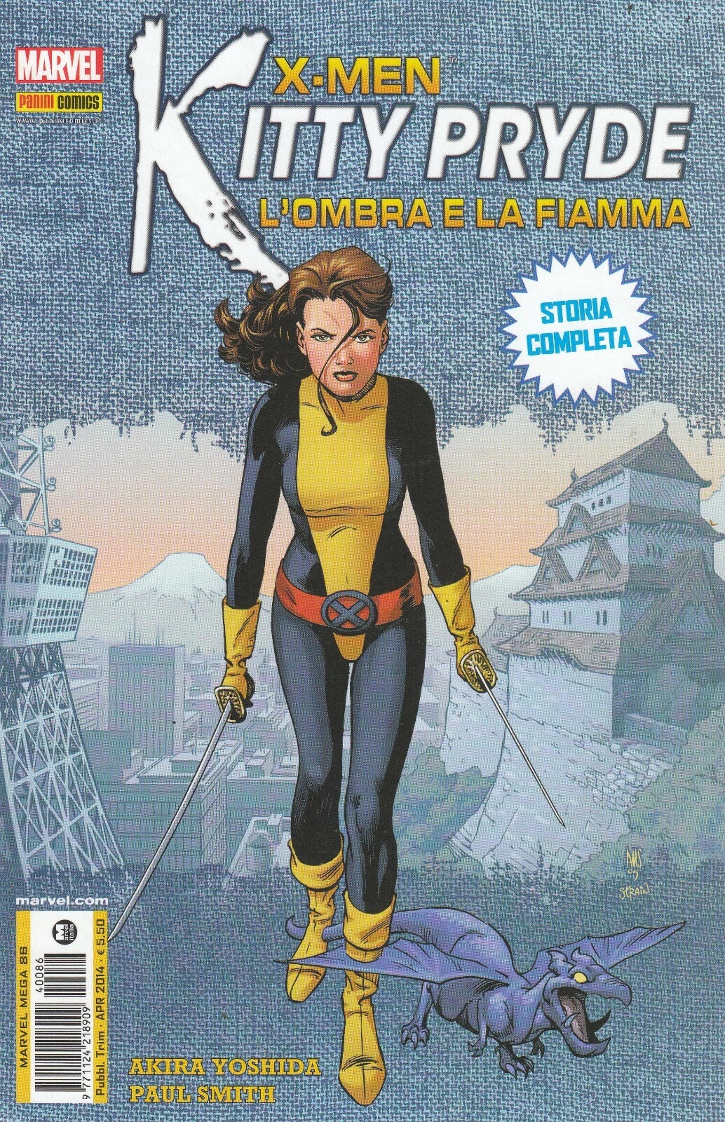 Marvel Mega n. 86 X-Man Kitty Pryde l'ombra e la fiamma STORIA COMPLETA